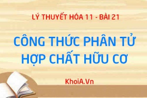 Cách thiết lập công thức đơn giản nhất và công thức phân tử hợp chất hữu cơ - Hóa 11 bài 21